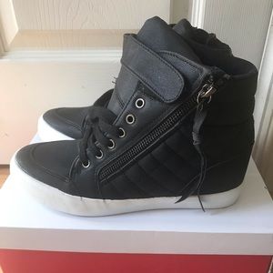 JustFab Esteva Wedged Sneakers